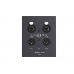 FHB Audio 2CH Dante Wall Plate