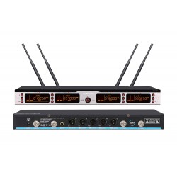 FHB Audio 4 CH UHF Wireless Microphone System - 4-канальная беспроводная микрофонная система UHF